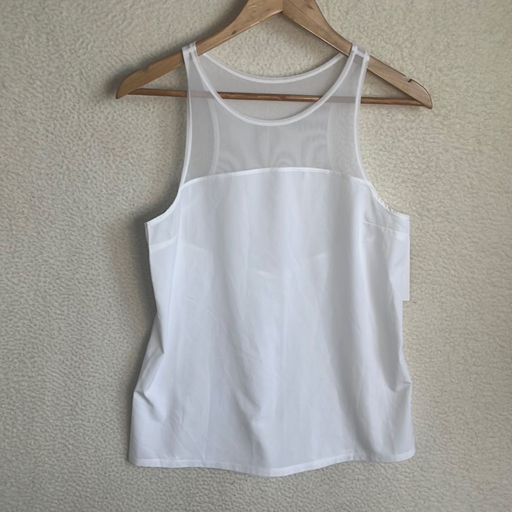 Zella Tank Top Womens Small White Shirt